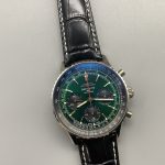 Super Clone Breitling Navitimer B01 Chronograph 46mm Ref. AB0137241L1P1 Green Dial - Thumbnail Image 2