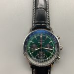 Super Clone Breitling Navitimer B01 Chronograph 46mm Ref. AB0137241L1P1 Green Dial - Thumbnail Image 7