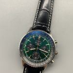 Super Clone Breitling Navitimer B01 Chronograph 46mm Ref. AB0137241L1P1 Green Dial - Thumbnail Image 8