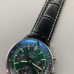 Super Clone Breitling Navitimer B01 Chronograph 46mm Ref. AB0137241L1P1 Green Dial - Thumbnail Image 10