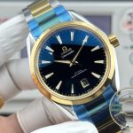 Seamaster Aqua Terra in its plainest black-dial form, Omega super clone at 41mm