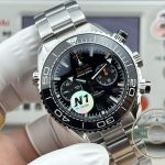 Crown guards integrated into the case profile of the superclone Omega Planet Ocean 600M