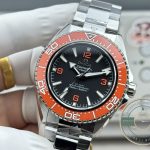 VSF-built orange bezel Planet Ocean 600M, Omega superclone, VS8900 automatic
