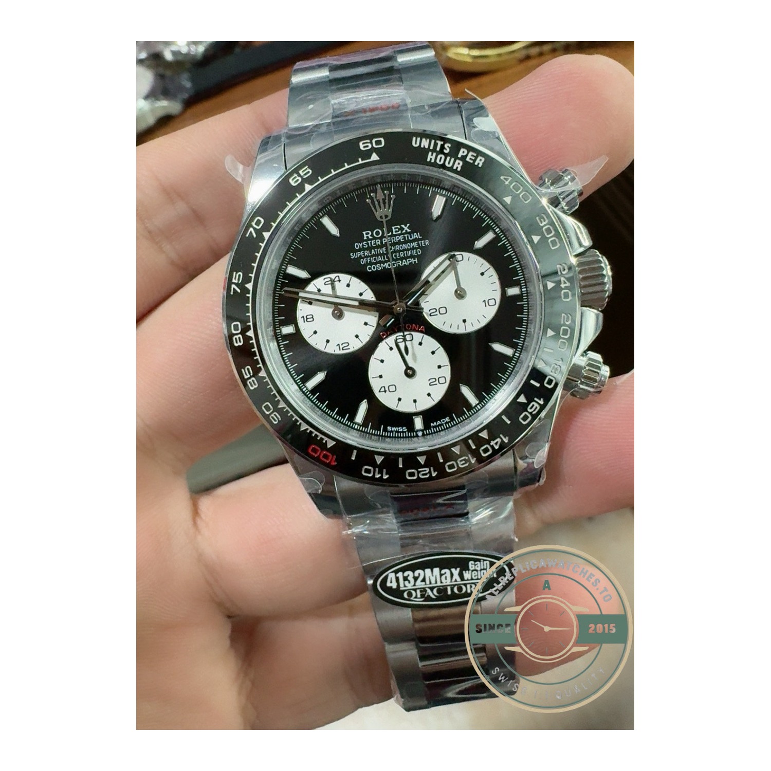 Rolex Daytona Le Mans 126529LN white gold replica – photo 11