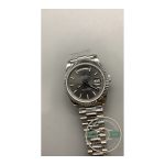 Super Clone Rolex Day-Date 40 18kt White Gold with Slate Dial, Ref. 228239-0060 - Thumbnail Image 4