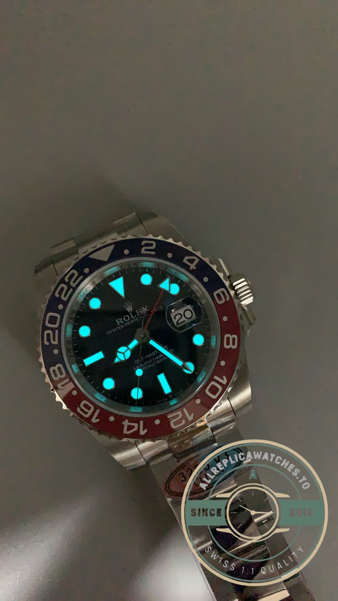 Rolex GMT-Master II 126719BLRO Pepsi blue dial replica – photo 12