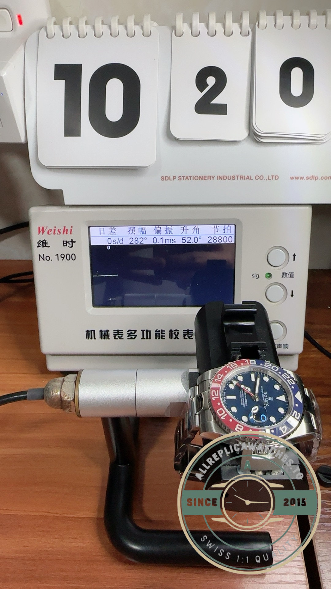 Rolex GMT-Master II 126719BLRO Pepsi blue dial replica – photo 15