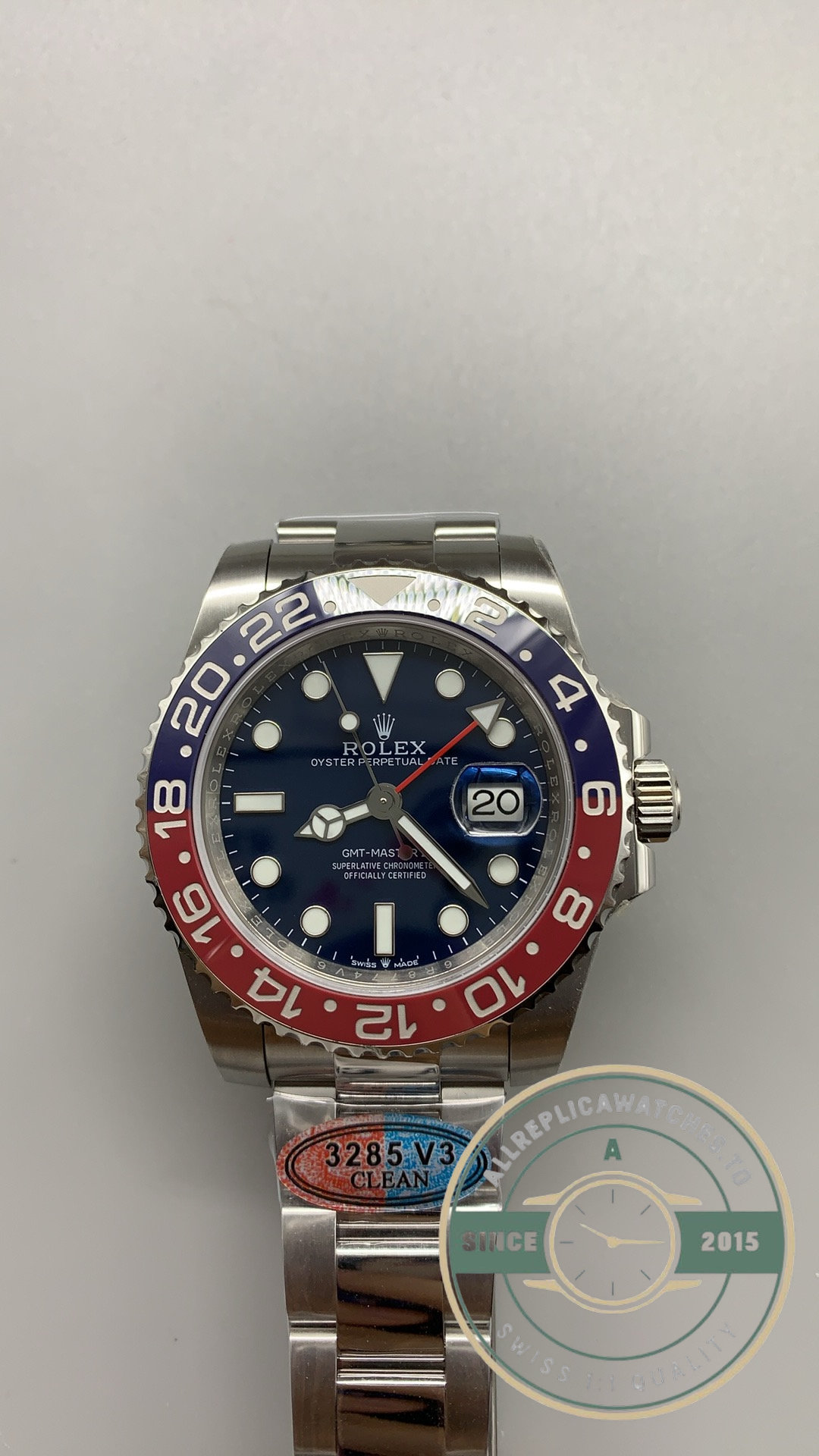 Rolex GMT-Master II 126719BLRO Pepsi blue dial replica – photo 6