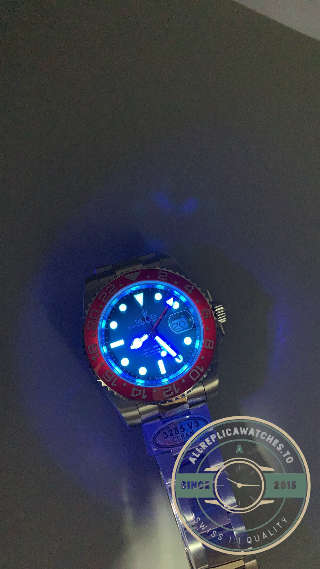 Rolex GMT-Master II 126719BLRO Pepsi blue dial replica – photo 10