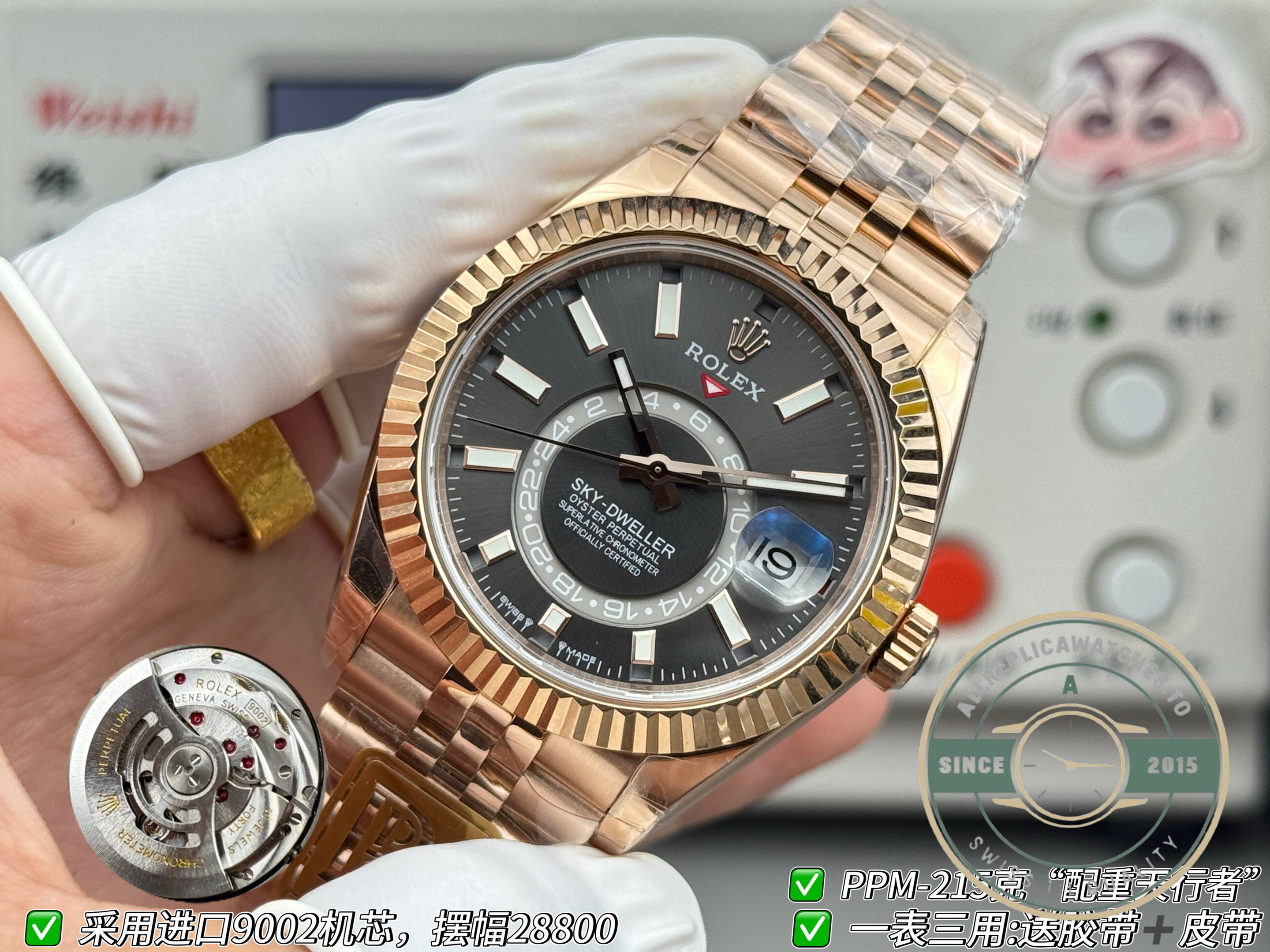 Rolex Sky-Dweller 336935 Slate Dial replica – photo 5