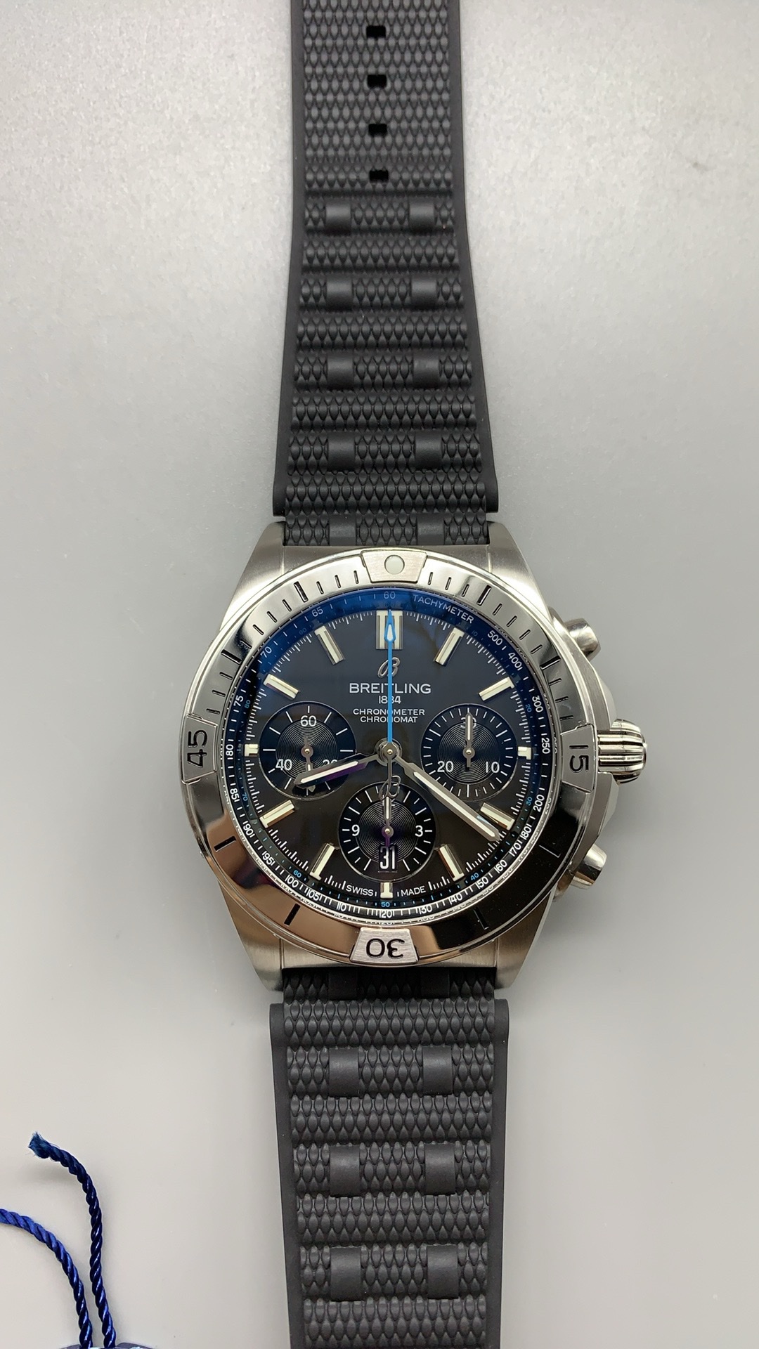 Superclone Breitling Chronomat B01 Chronograph 42mm Ref. EB0134101M1S1 Gray Dial - Image 3
