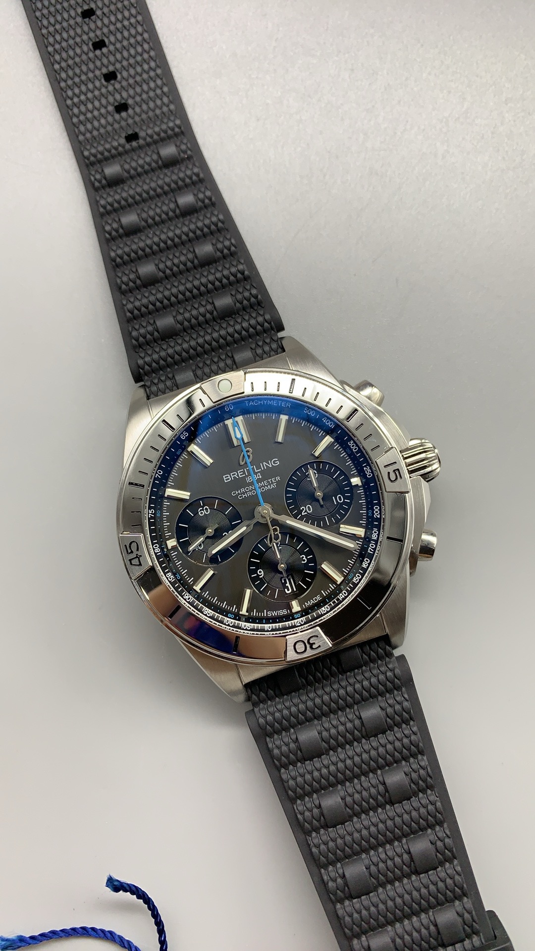 Superclone Breitling Chronomat B01 Chronograph 42mm Ref. EB0134101M1S1 Gray Dial - Image 5