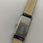 Back of the cradle frame and strap bars on this women's diamond-set JLC Reverso replica