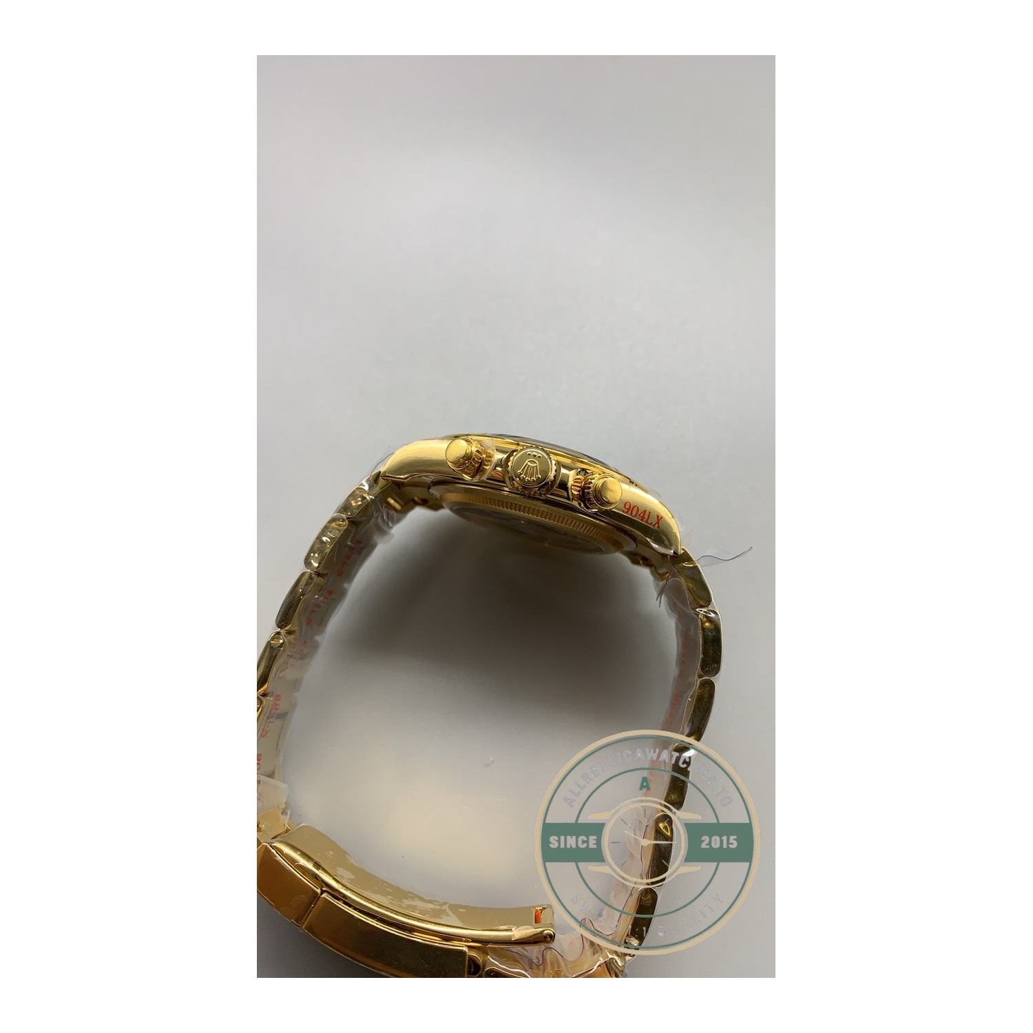 Rolex Daytona Le Mans 126528LN yellow gold replica – photo 3