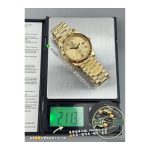 Superclone Rolex Day-Date 40 Yellow Gold Champagne Roman Dial, Reference 228238-0006 - Thumbnail Image 10
