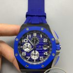 Swiss Clone Audemars Piguet Royal Oak Offshore Chronograph 44mm Black Ceramic Blue Bezel Blue Dial Ref.26405CE.OO.A030CA.01 - Thumbnail Image 2