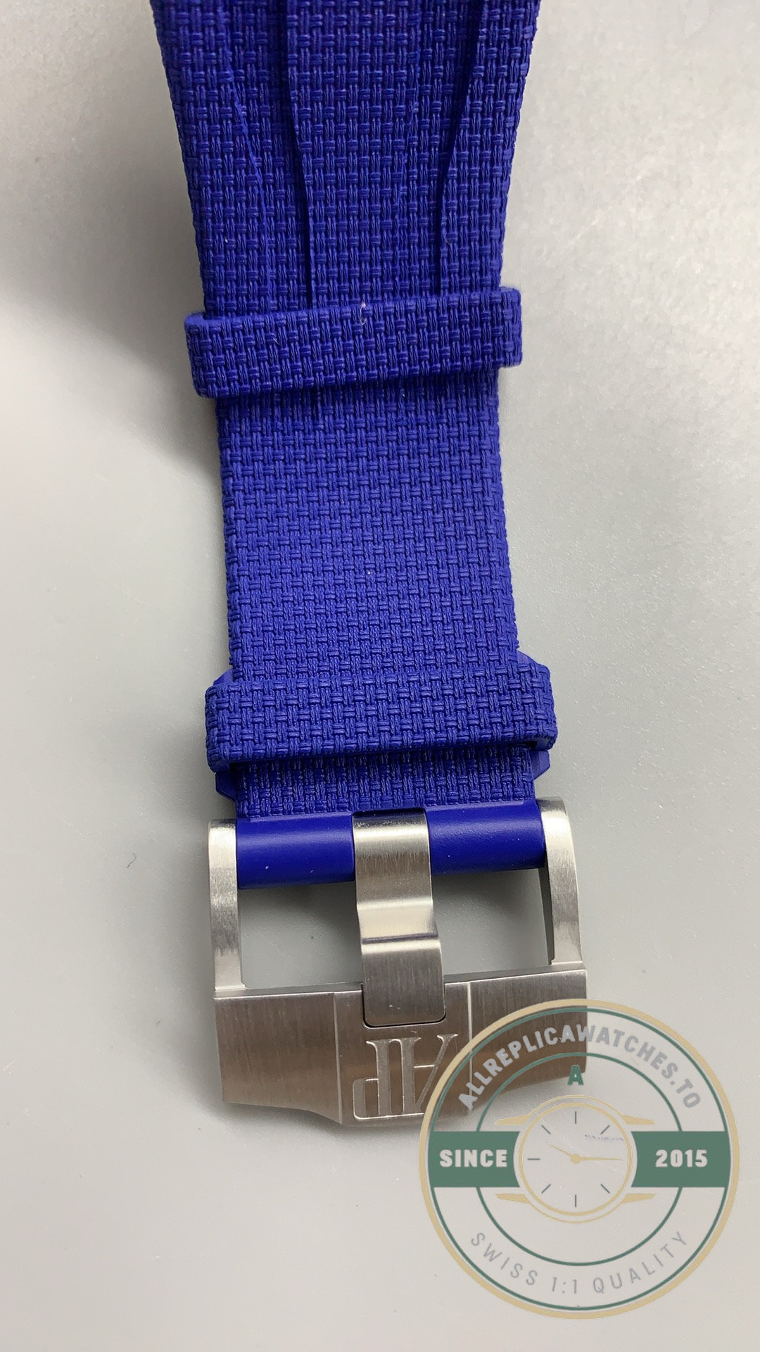 Swiss Clone Audemars Piguet Royal Oak Offshore Chronograph 44mm Black Ceramic Blue Bezel Blue Dial Ref.26405CE.OO.A030CA.01 - Image 9