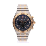 Swiss Clone Breitling Chronomat B01 Chronograph 42mm Ref. UB0134101B1U1 Rose Gold - Thumbnail Image 1