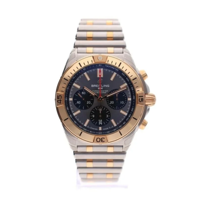 Swiss Clone Breitling Chronomat B01 Chronograph 42mm Ref. UB0134101B1U1 Rose Gold