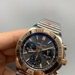 Swiss Clone Breitling Chronomat B01 Chronograph 42mm Ref. UB0134101B1U1 Rose Gold - Thumbnail Image 4