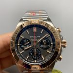 Swiss Clone Breitling Chronomat B01 Chronograph 42mm Ref. UB0134101B1U1 Rose Gold - Thumbnail Image 7