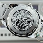 Replica Omega Aqua Terra in dark navy with the VS8900 from VSF and a 48-hour reserve