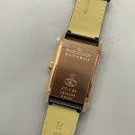Reverse side of the Reverso Duoface Q3982590 clone, showing the second dial on the back of the case